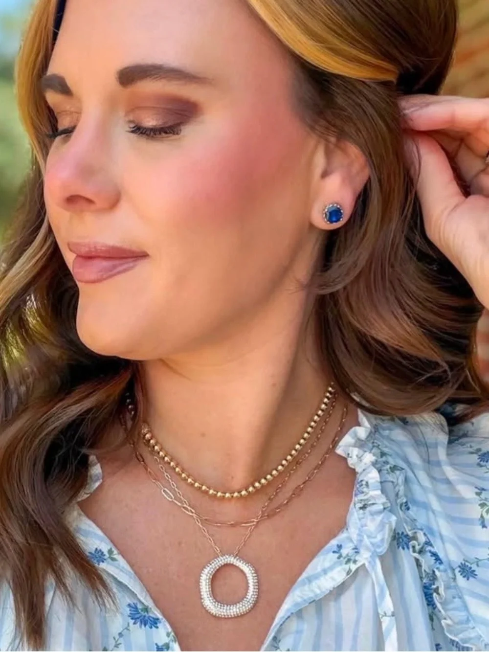 Park Lane Baby Signature “Sapphire” Earrings! BNIB!! Gorgeous!